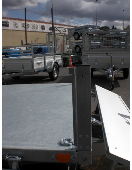 Remorque tri benne ERDE EXPERT BE162TBMANU