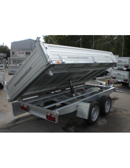 Remorque tri benne ERDE EXPERT BE162TBELEC