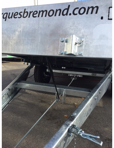 Remorque plateau basculant Remorque plateau basculant