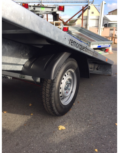 Remorque plateau basculant Remorque plateau basculant