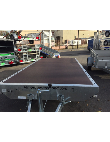 Remorque plateau basculant Remorque plateau basculant