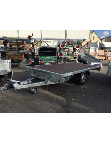 Remorque plateau basculant Remorque plateau basculant