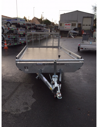 Remorque plateau basculant Remorque plateau basculant