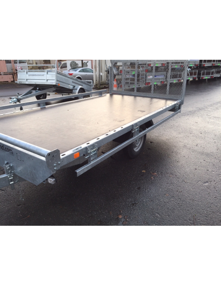 Remorque plateau basculant