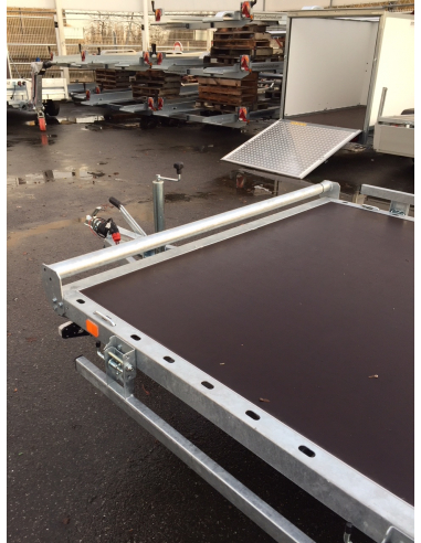 Remorque plateau basculant Remorque plateau basculant