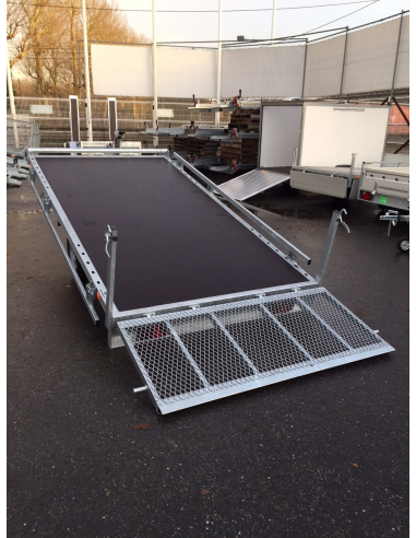 Remorque plateau basculant Remorque plateau basculant