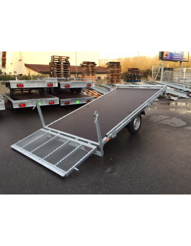 Remorque plateau basculant Remorque plateau basculant