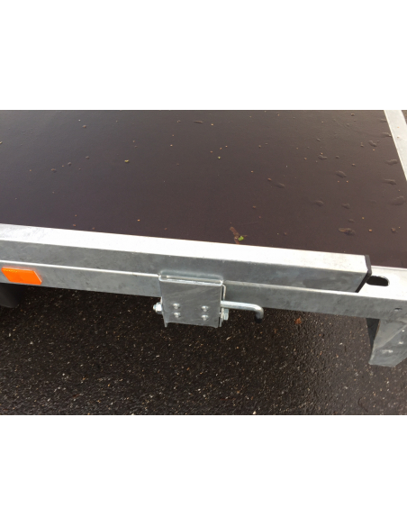 Remorque plateau 2 essieux