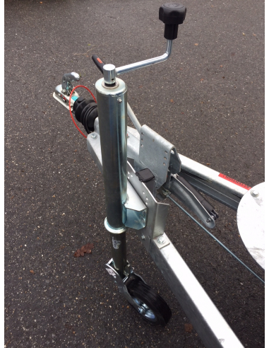 Remorque porte groupe électrogène Remorque porte groupe électrogène