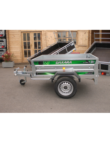 Remorque ERDE Daxara 168 pack capot