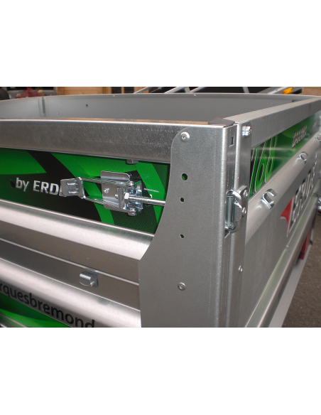 Remorque ERDE Daxara 168 pack capot