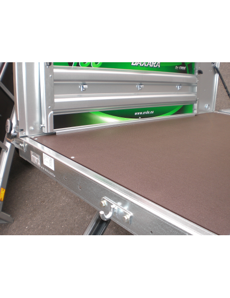 Remorque ERDE Daxara 168 pack capot