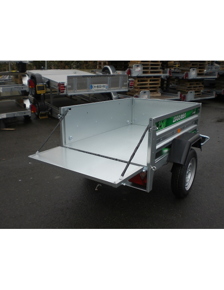 Remorque ERDE Daxara 158 pack capot