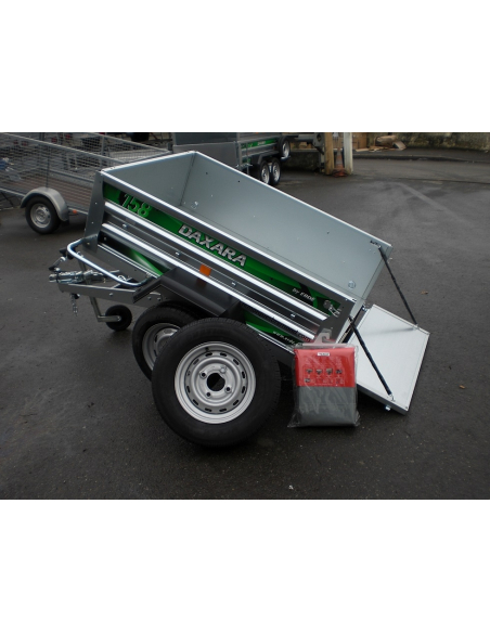 Remorque ERDE Daxara 158 pack capot