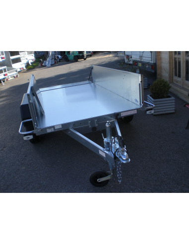 Remorque Daxara 239 x 4 pack capot Remorque Daxara 239 x 4 pack capot