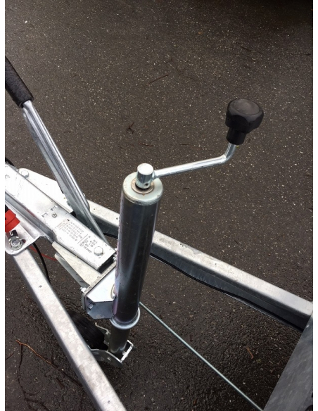 Remorque plateau 2 essieux