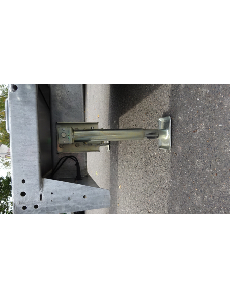 Remorque plateau 2 essieux