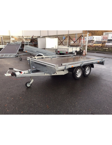 Remorque plateau 2 essieux Remorque plateau 2 essieux