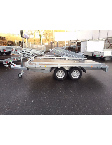 Remorque plateau 2 essieux Remorque plateau 2 essieux