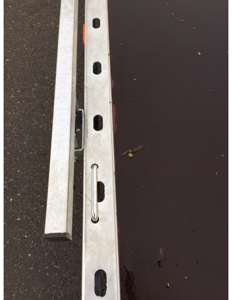 Remorque plateau 2 essieux