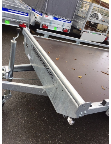 Remorque plateau 2 essieux Remorque plateau 2 essieux