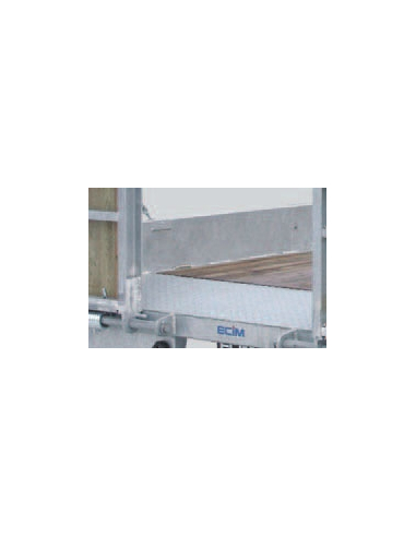 Remorque ECIM porte engin PTC 6000kg Remorque ECIM porte engin PTC 6000kg