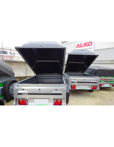 Remorque BRENDERUP type 1205S basc....