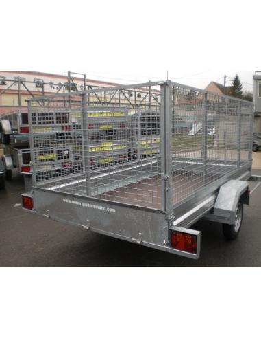 Remorques plateaux multi usages REV300SF Remorques plateaux multi usages REV300SF