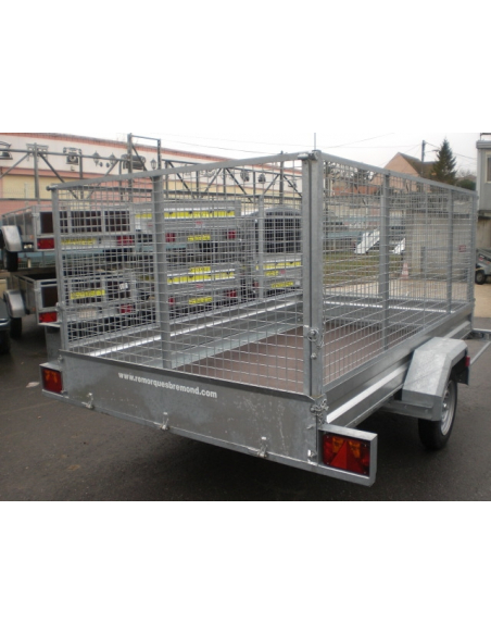 Remorques plateaux multi usages REV300SF