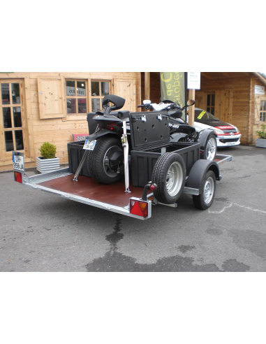 Remorques plateaux multi usages REV250SF Remorques plateaux multi usages REV250SF