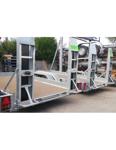 Remorque porte engin 3500kg de PTC