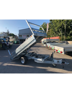 Remorque benne 1 essieu...