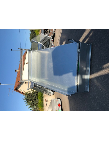 Remorque benne 1 essieu roues dessous ref BRI260F150