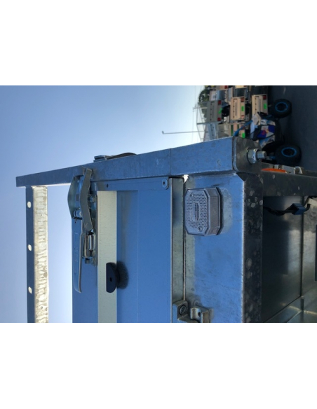 Remorque benne 1 essieu roues dessous ref BRI260F150