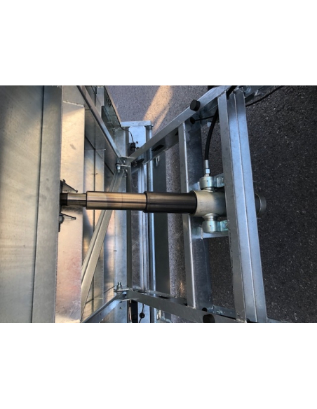 Remorque benne 1 essieu roues dessous ref BRI260F150