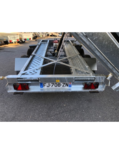 Remorque Tri-benne BRENDERUP TT3500... Remorque Tri-benne BRENDERUP TT3500...