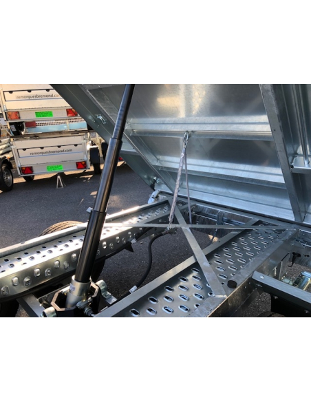 Remorque Tri-benne BRENDERUP TT3500 303041