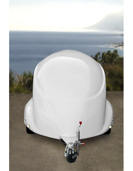 Remorque fourgon idéale pour transport de moto