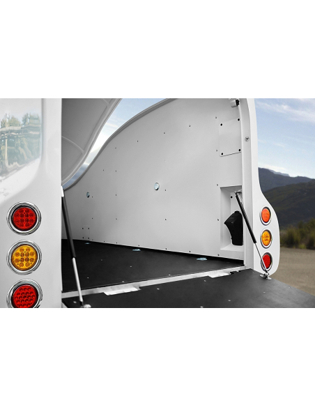 Remorque fourgon idéale pour transport de moto