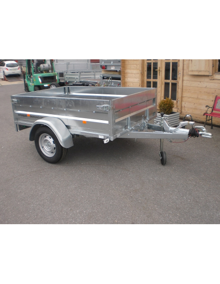 Remorque ERDE EXPERT LCA201F acier galvanisé