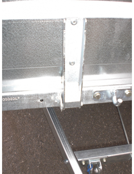 Remorque ERDE EXPERT LCA201F acier galvanisé