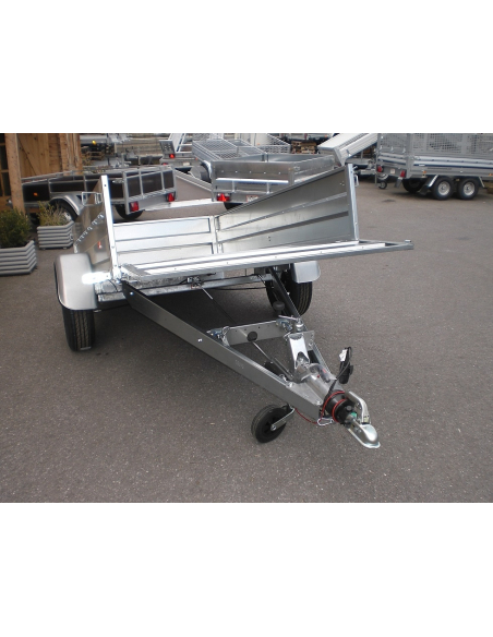 Remorque ERDE EXPERT LCA201F acier galvanisé