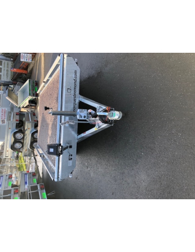 Remorque plateau NU roues intérieures... Remorque plateau NU roues intérieures...