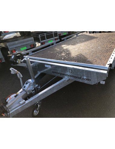 Remorque plateau NU roues intérieures... Remorque plateau NU roues intérieures...