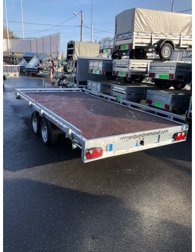 Remorque plateau NU roues intérieures... Remorque plateau NU roues intérieures...