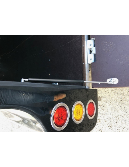 Remorque fourgon porte moto