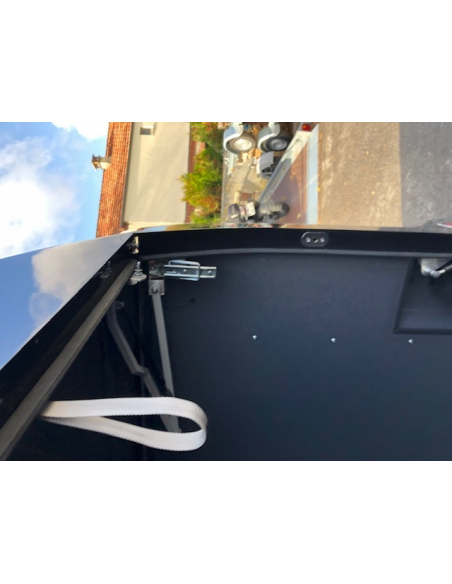 Remorque fourgon porte moto