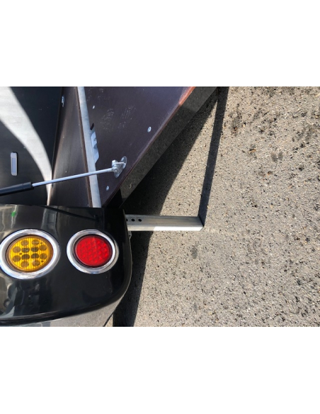 Remorque fourgon porte moto