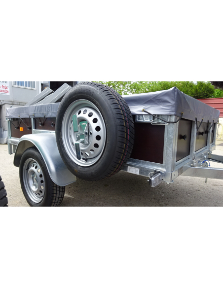 Remorque ERDE EXPERT LCB251 bois