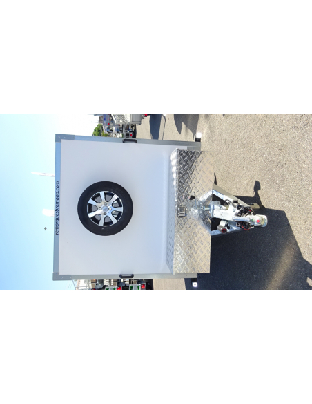 Remorque fourgon 1 essieu BRENDERUP